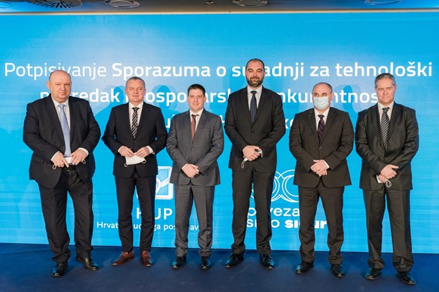 HUP s ministarstvima potpisao Sporazum o suradnji za tehnološki napredak i gospodarsku konkurentnost Republike Hrvatske