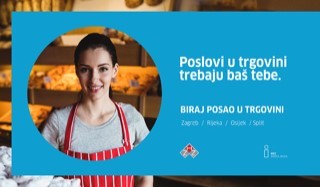 Počinje manifestacija Biraj posao u trgovini u Zagrebu, Rijeci, Osijeku i Splitu