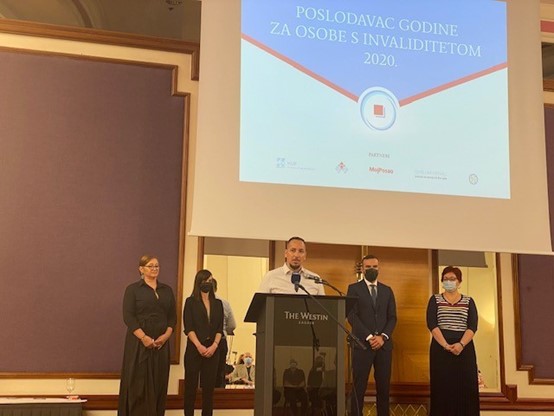 Dodijeljena priznanja Poslodavac godine za osobe s invaliditetom za 2020. godinu