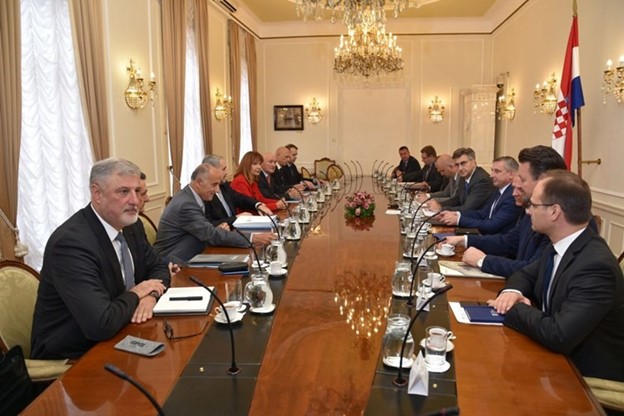 Predsjednik Vlade s predstavnicima Hrvatske udruge poslodavaca