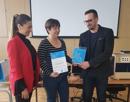 Poduzetnici budućnosti: Uručena nagrada učenicima Srednje strukovne škole Antuna Horvata u Đakovu 