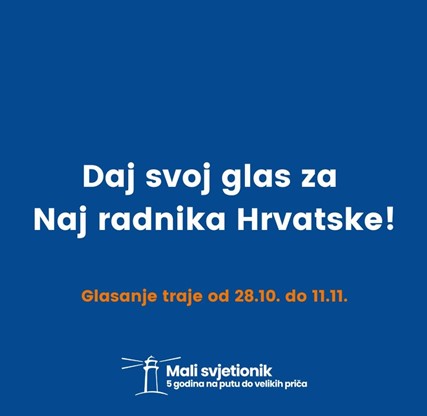 Glasanje Malog svjetionika za naj djelatnika 2022. godine 