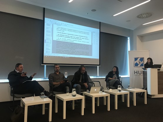 Okrugli stol u HUP-u: temu Poslovno-pravni pojmovi i aspekti u proizvodnji i plasmanu audiovizualnih djela