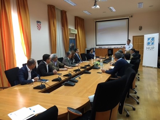 Proširena sjednica Izvršnog odbora HUP-a Podružnice Dalmacija i susret sa gradonačelnikom Biograda