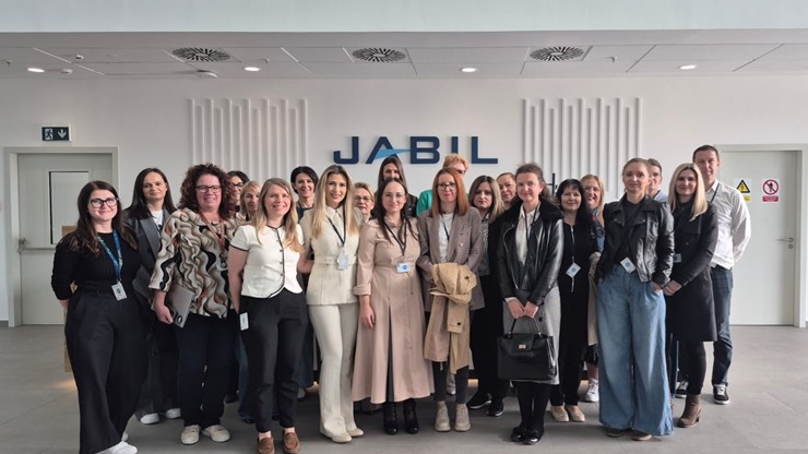 Članovi HR Kluba HUP Osijek posjetili tvrtku Jabil
