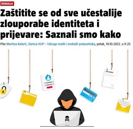 KOLUMNA: Zaštitite se od sve učestalije zlouporabe identiteta i prijevare: Saznali smo kako