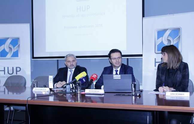 Barometar optimizma HUP-a:  2019.  - godina umjerenog optimizma s tendencijom usporavanja