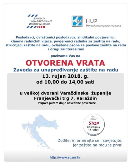 13.9.2018. Otvorena vrata ZUZNR - Varaždin