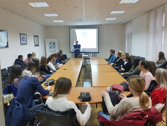 Studentima Pravnog fakulteta Osijek predstavljeni uloga i značaj HUP-a