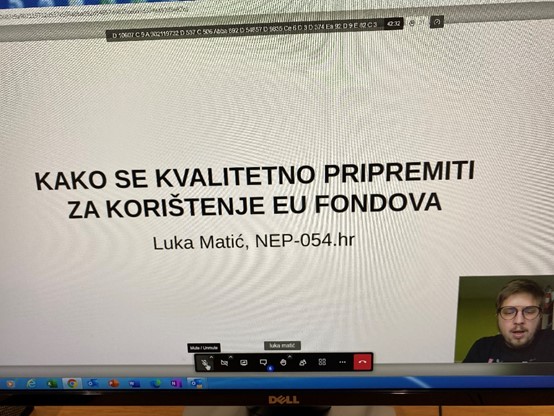 Održan webinar na temu: Kako se kvalitetno pripremiti za prijavu na EU fondove