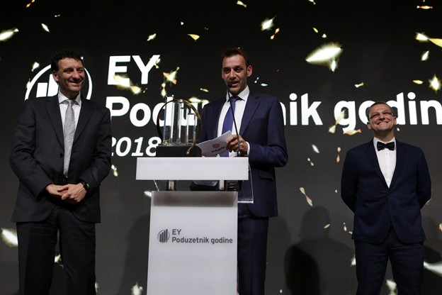 Trojac iz Infobipa dobitnik nagrade EY Poduzetnik godine 2018. 