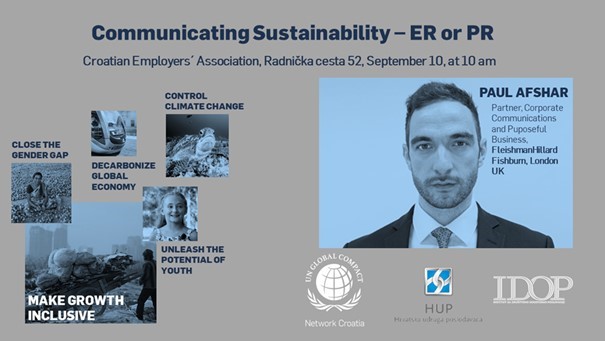 10.9.2019. Predavanje komunikacijskog stručnjaka Paul Afshara, HUP, Radnička cesta 52/1, 10:00 