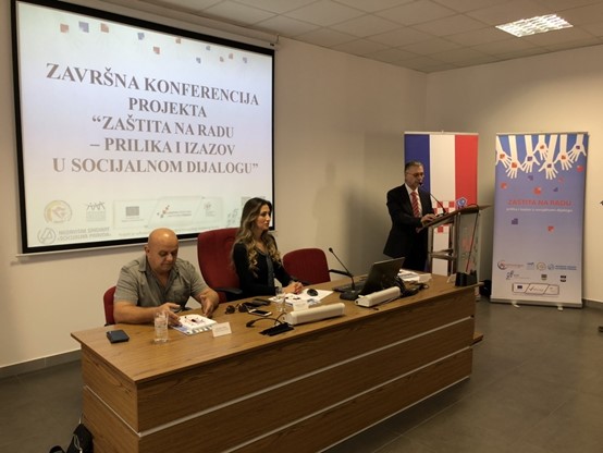 Završna konferencija projekta “Zaštita na radu – prilika i izazov u socijalnom dijalogu”